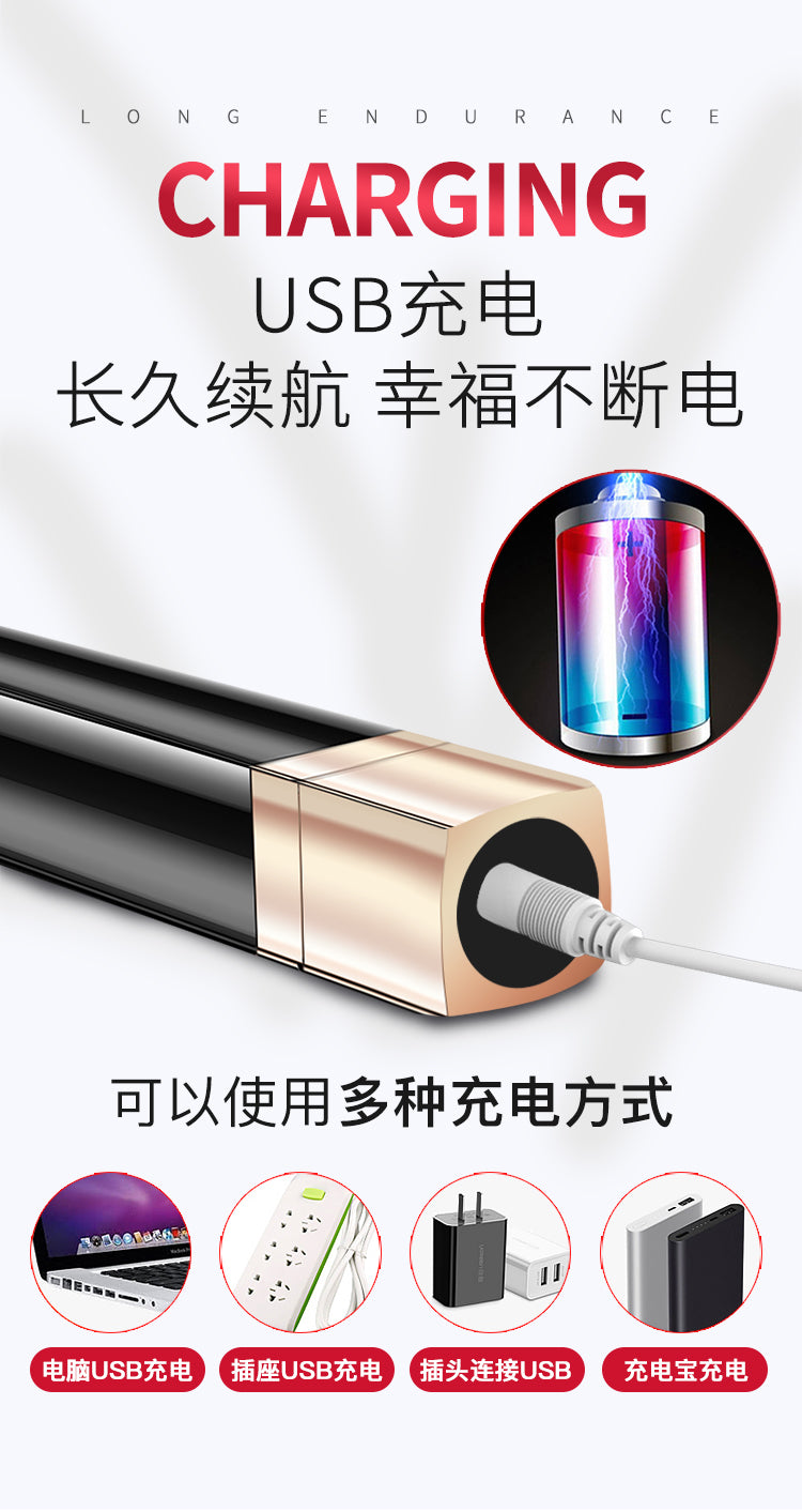 Passionate Sexy Lipstick Designed Pocket Size Bullet Vibrator