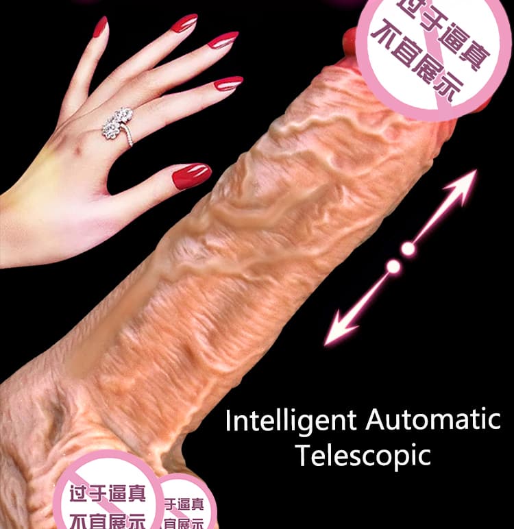 Smart Heating Remote Controlled Swinging Vibrating Dildo