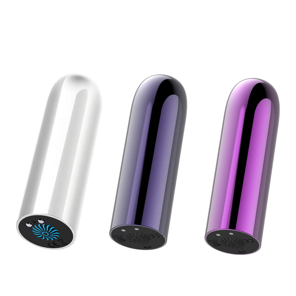 Metal Plating IPX9 Waterproof Silent Bullet Vibrator Sex Toy UAE Metal Plating IPX9 Waterproof Silent Bullet Vibrator Sex Toy UAE