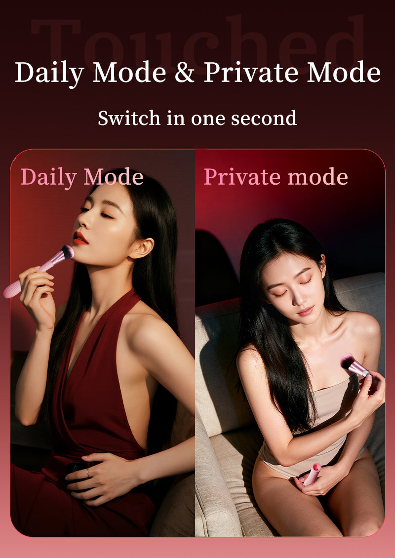 Dressing Table Hidden Design Pinky Teasing Brush Vibrator