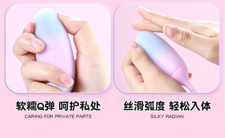 Long Distance Mobile Controlled Colorful Lighting Vibrator