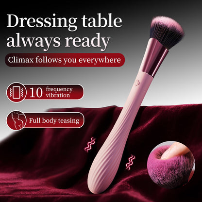 Dressing Table Hidden Design Pinky Teasing Brush Vibrator