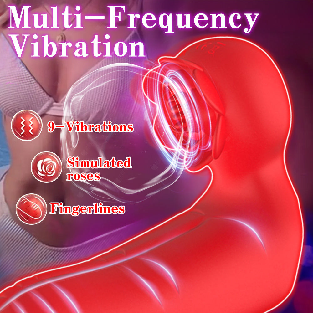New Upgraded Clitoral Stimulating Rechargeable Finger Sleeve Vibrator