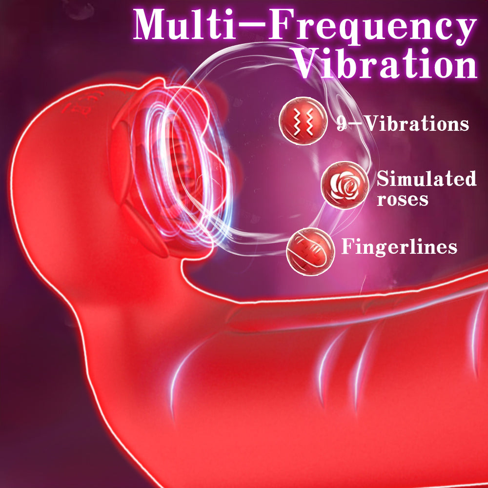 New Upgraded Clitoral Stimulating Rechargeable Finger Sleeve Vibrator