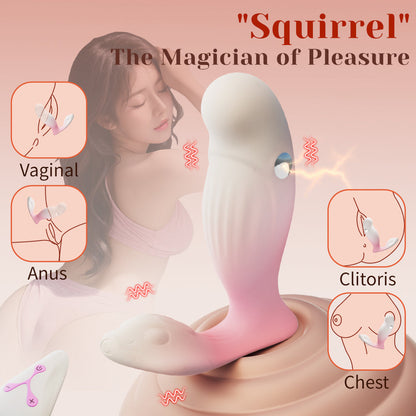 Squirrel Quick Charging Anti-noise Electric Shock Vibrator