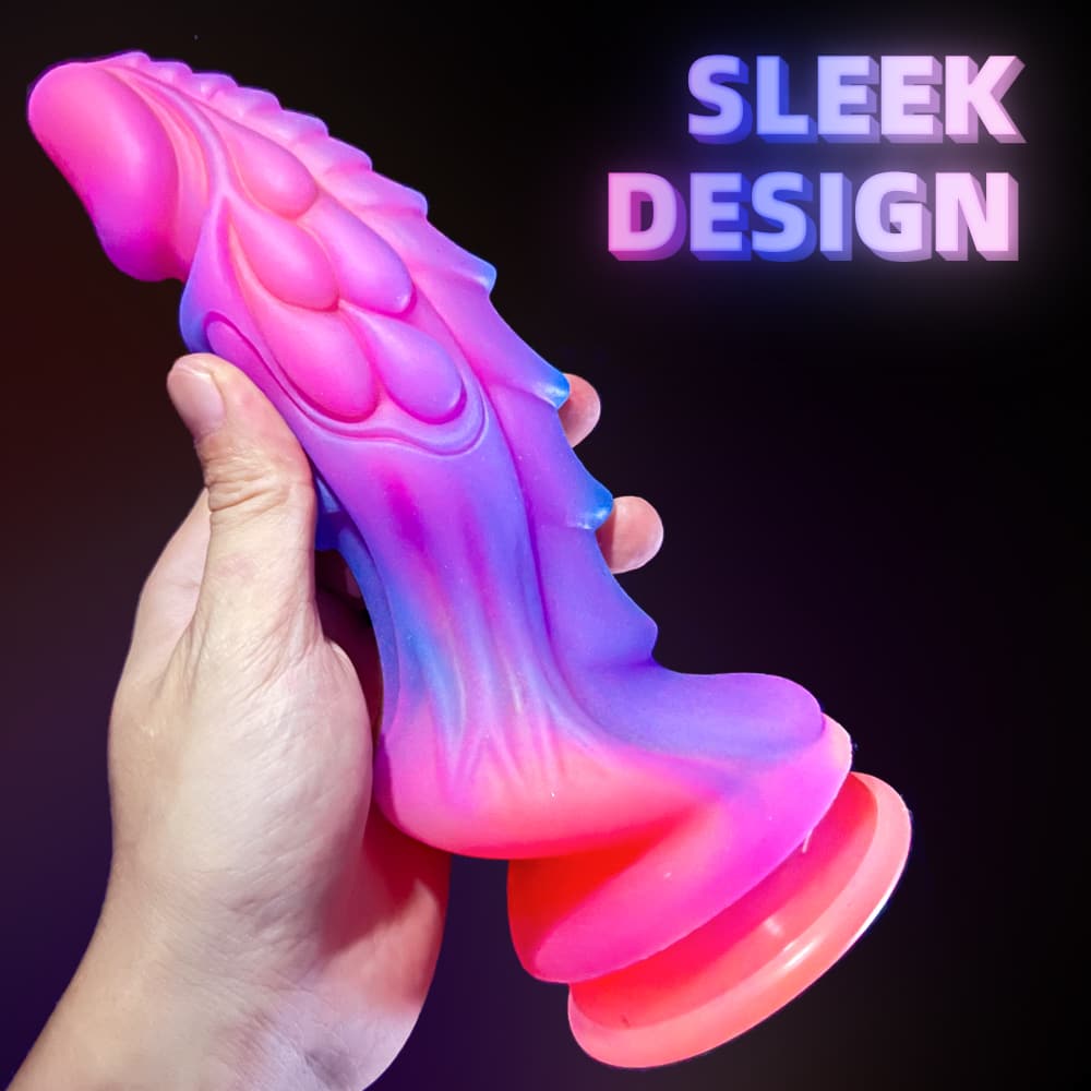 The Scales of Monster Noctilucous Silicone Fashion Dildo