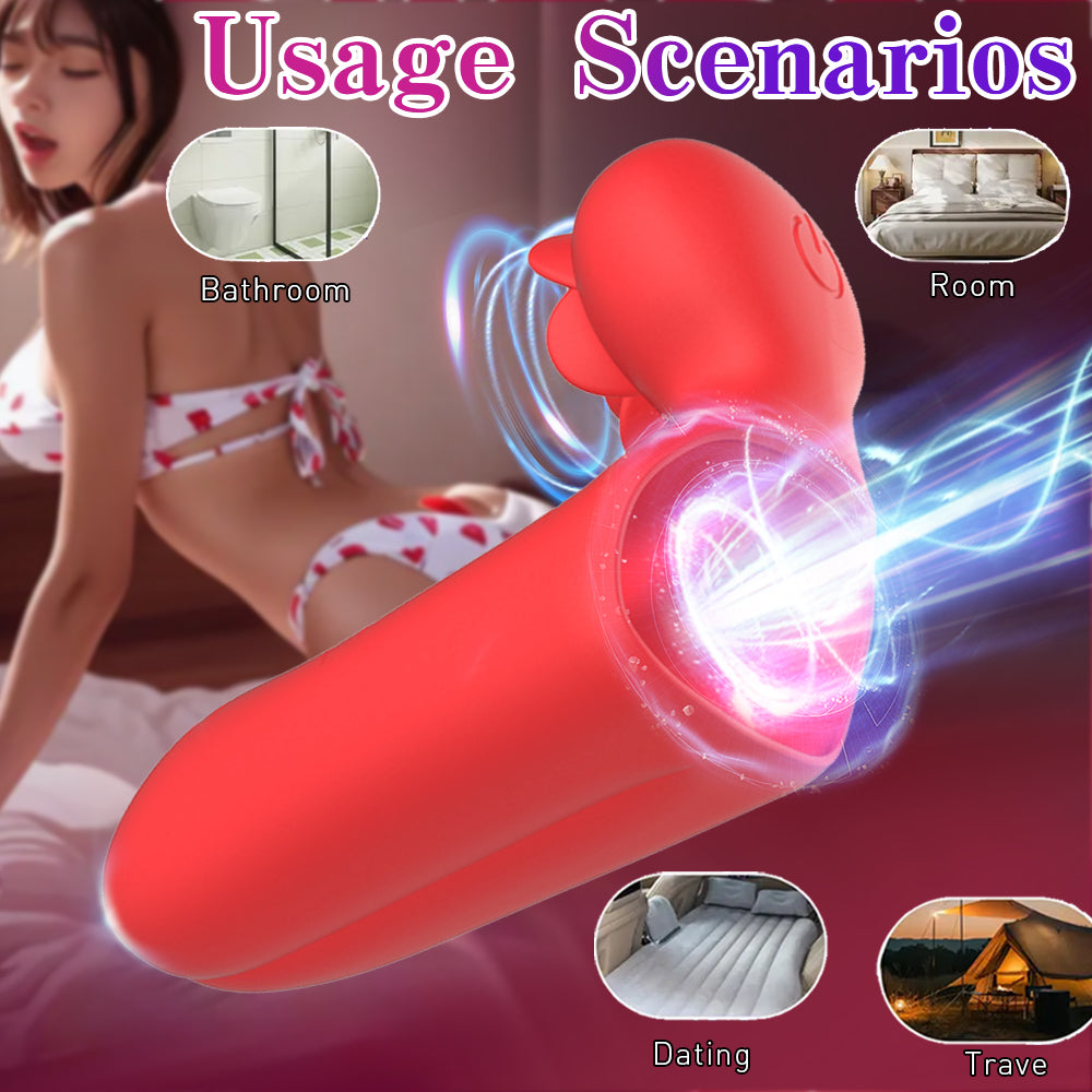 New Upgraded Clitoral Stimulating Rechargeable Finger Sleeve Vibrator