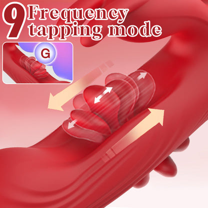 Clitoris Stimulating G Spot Flapping Rabbit Ears Vibrator