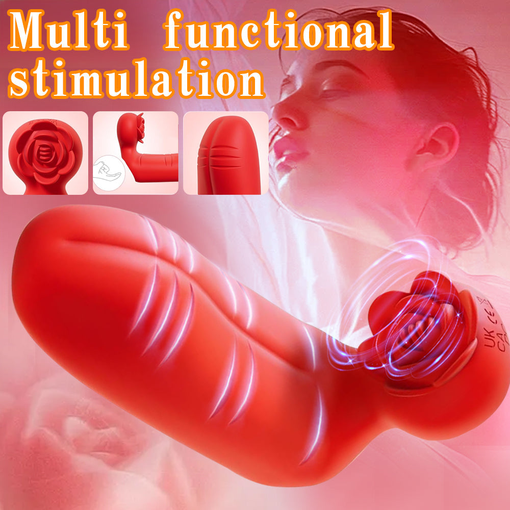 New Upgraded Clitoral Stimulating Rechargeable Finger Sleeve Vibrator