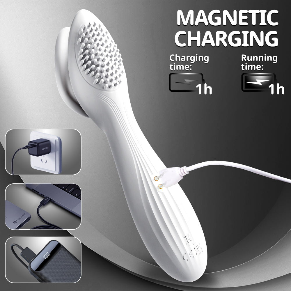 Ergonomic Female Sensitive Points Vacuum Sucking Female Vibrator
