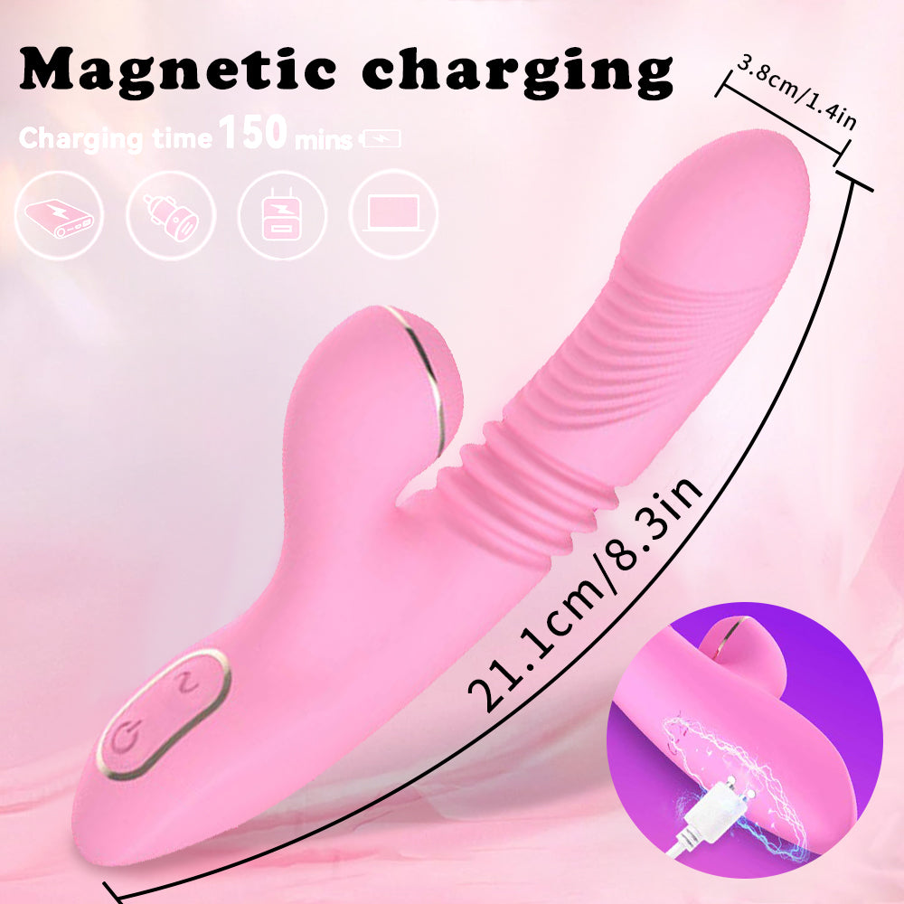 Intelligent Heating G point Stimulation Clitoris Sucking Toy