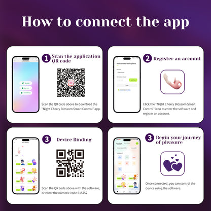 Mobile Controlled G-spot Clitoris Stimulating Rhapsody Vibrator