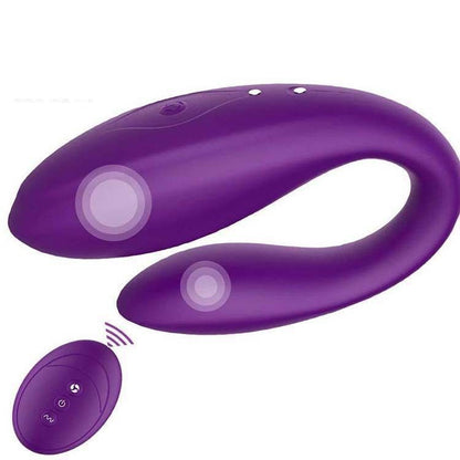 Vaginal Anal Dual Stimulation Magnetic Charging Waterproof Vibrator