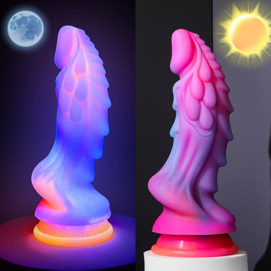 The Scales of Monster Noctilucous Silicone Fashion Dildo