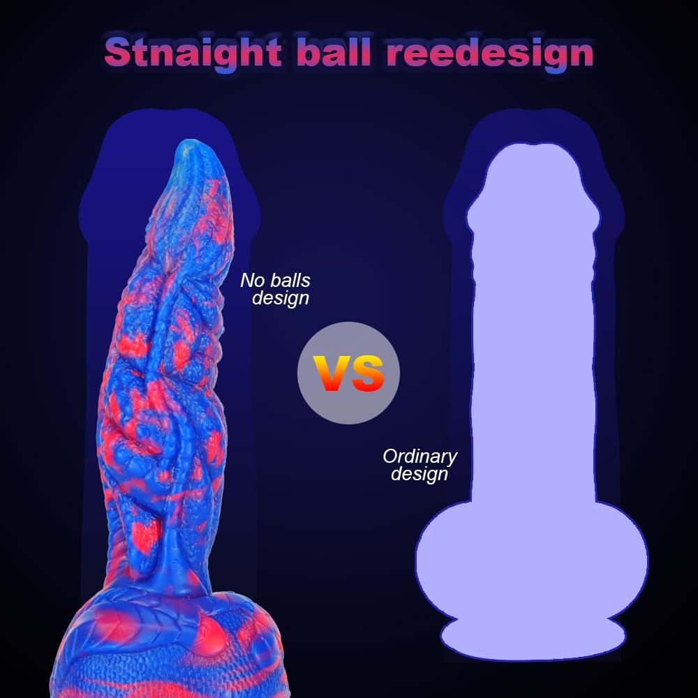 Hot Selling American AV Style Unique Sculpt Silicone Dildo