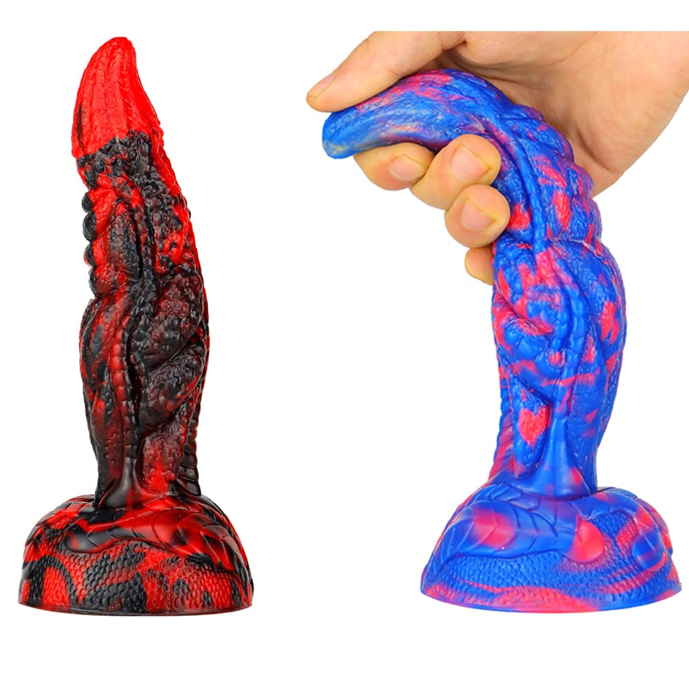 Hot Selling American AV Style Unique Sculpt Silicone Dildo