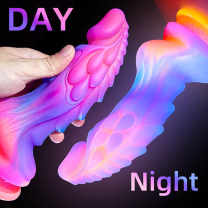 The Scales of Monster Noctilucous Silicone Fashion Dildo