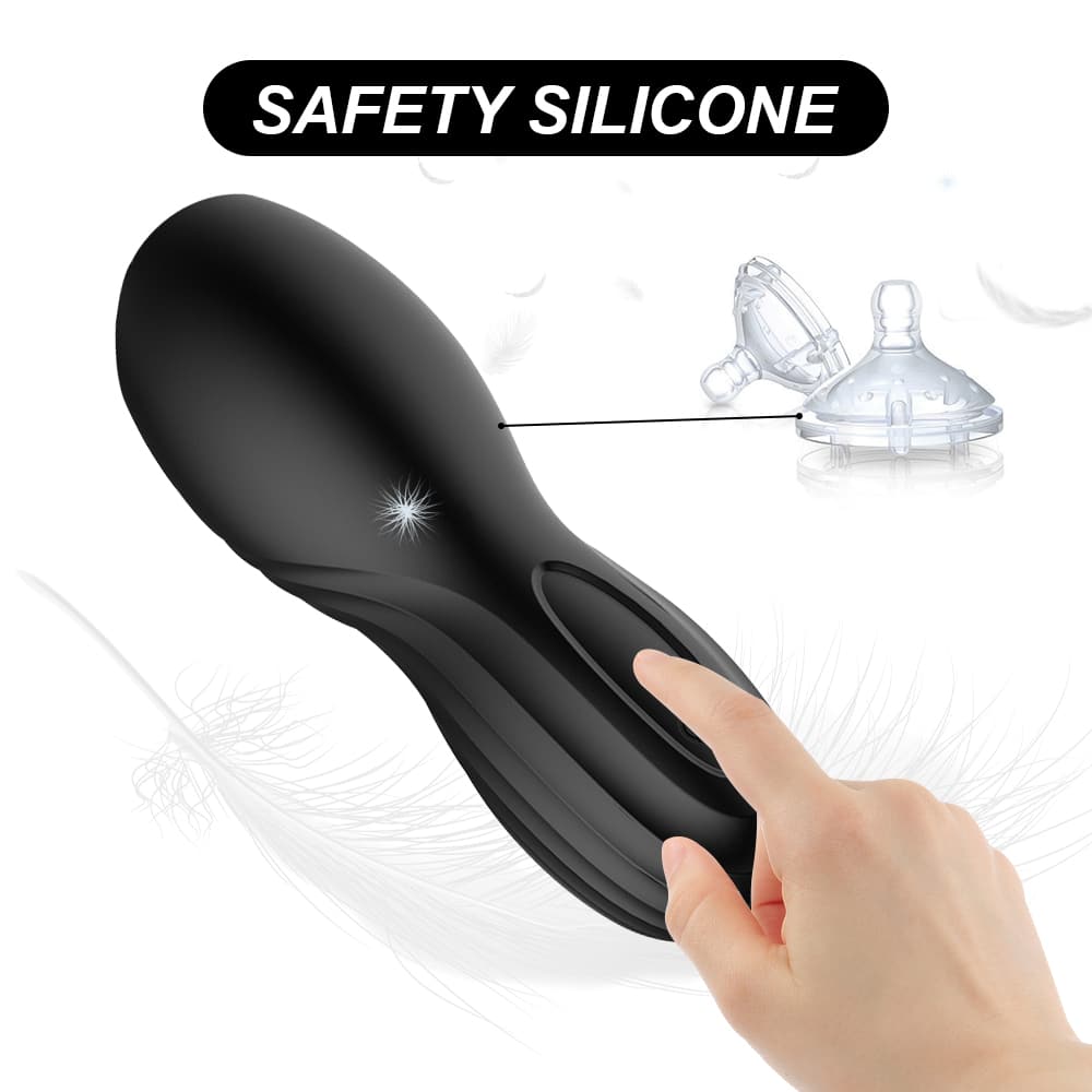 Hot Boy High Tech Structure Super Silent Glans Massage Vibrator