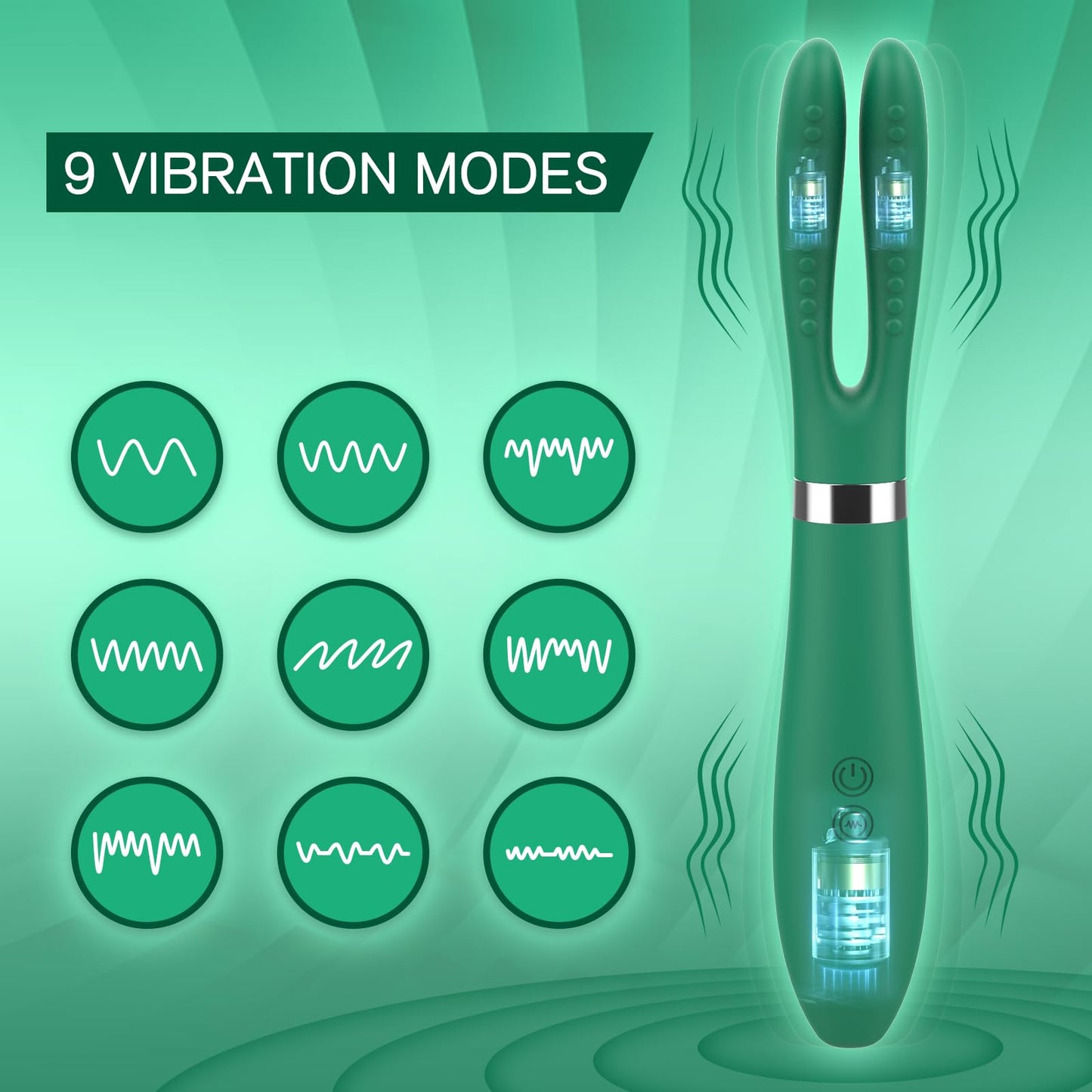 Popular Designed Female Nipples Clitoris Clamp Vibrator