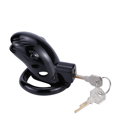 Black Resin Adjustable Sizes Male Erotic Chastity Lock