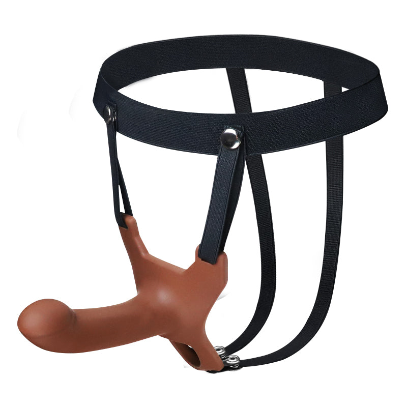 Hollow Penis Enlargement Sleeve Adjustable Fun Belt Pants