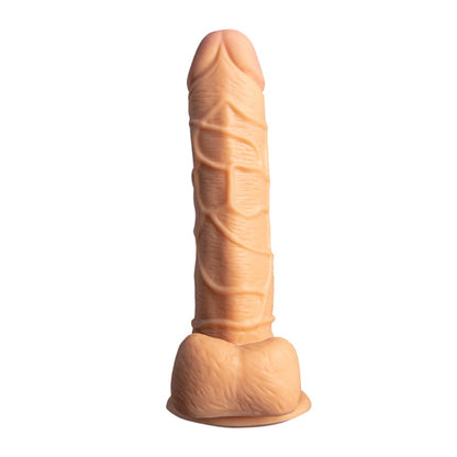 Super Realistic Silica Gel Flexible Dildo With Scrotum