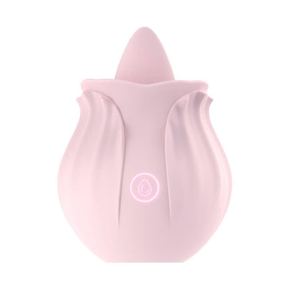 Elegant Rose Type Pocket Size Tongue Licking Vibrator