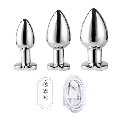 Long Distance Remote Controlled USB Charging Anal Plug