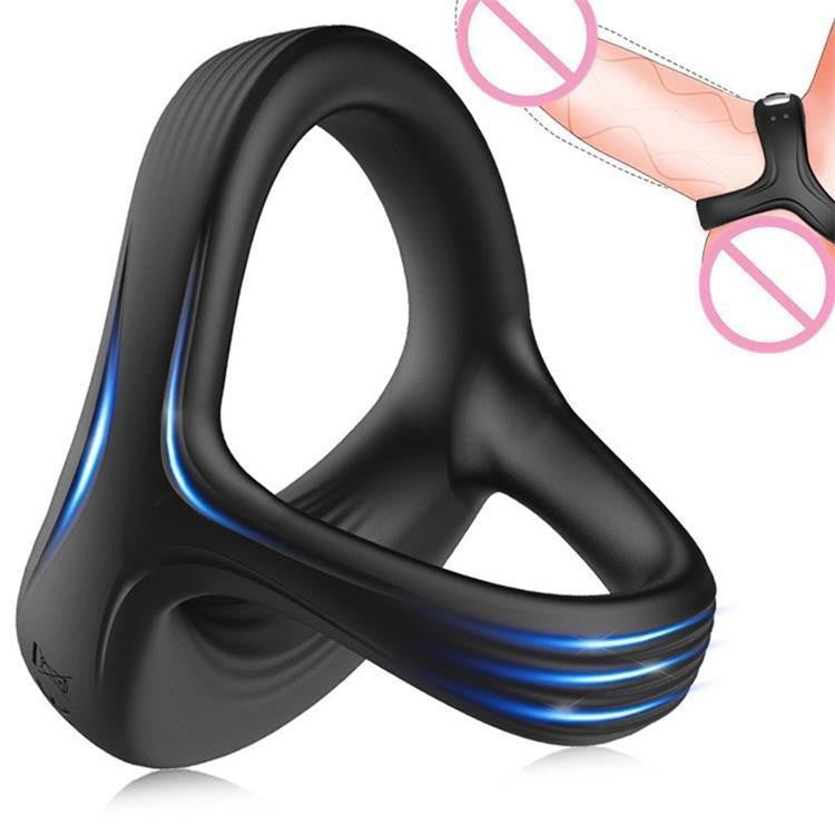 Extremely Mute Vibrating Magnetic Charging Flexible Cock Ring